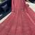Fantastic Coral Pink Color Georgette Base Festive Wear Designer Anarkali Suit