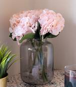 Light Pink French Hydrangea Artificial Flowers (Set Of 2)
