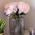 Light Pink French Hydrangea Artificial Flowers (Set Of 2)