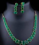 Green necklace-sets