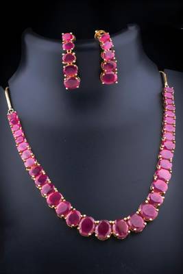 Pink necklace-sets 1