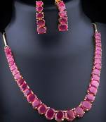 Pink necklace-sets