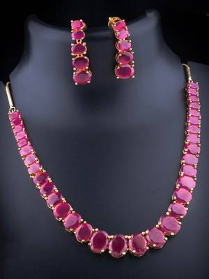 Pink necklace-sets 2