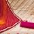 Kamisha women's peach premium jam cotton embroidered work dress material