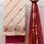 Kamisha women's peach premium jam cotton embroidered work dress material