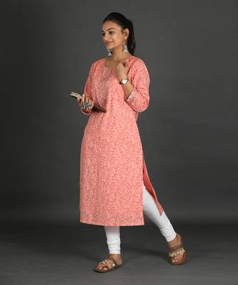 Peach kurti 3
