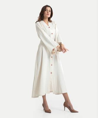 White sand celine classic a line dress 2
