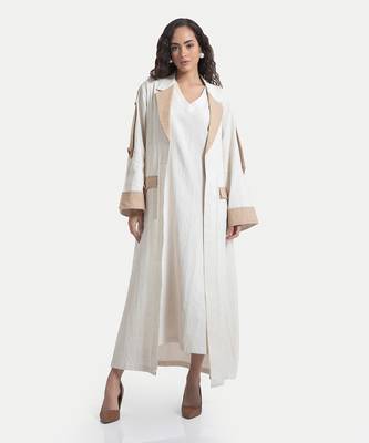 White sand & beige elle jacket set 1