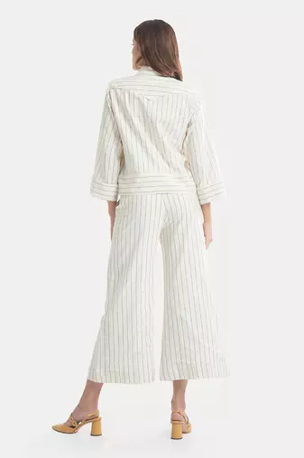 White sand louise rosette buttoned co ord