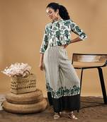 White palm bay printed co ord set