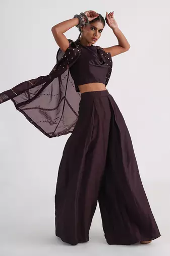Brown nosheen co-ord set