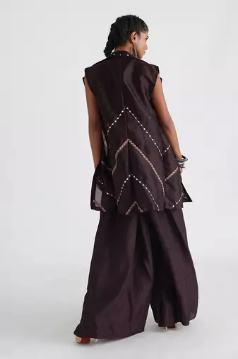 Brown nosheen co-ord set