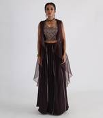 Brown saafia co-ord set