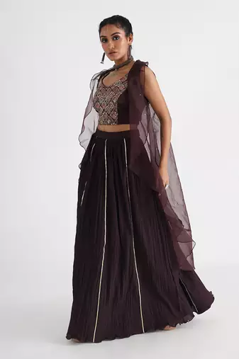 Brown saafia co-ord set