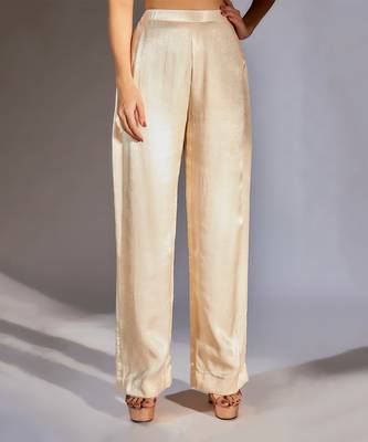 Beige ombre pant set 3