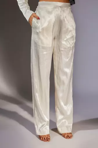 White blazer set