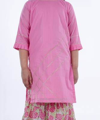 Pink gulbahar sharara set 5