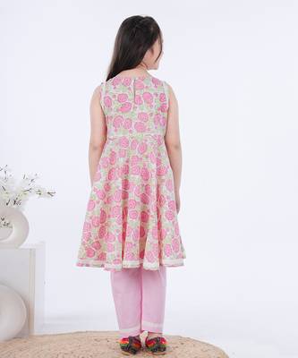 Pink fiza kurta set 3