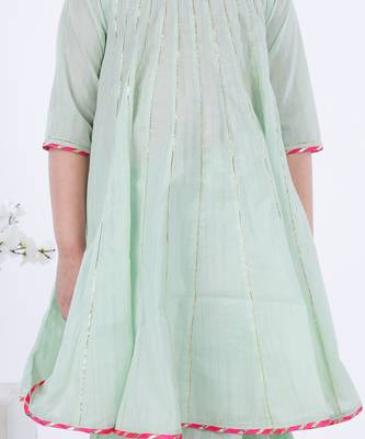 Pista green najma sharara set 5