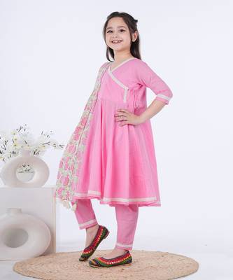 Pink gulal angrakha set 3