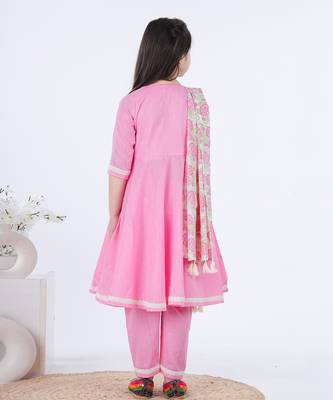 Pink gulal angrakha set 4