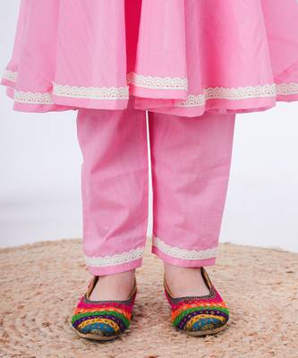 Pink gulal angrakha set 5