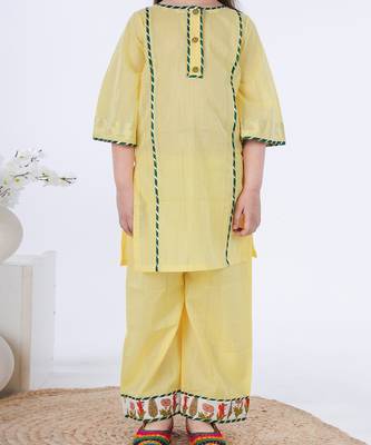 Yellow zard suit set 5