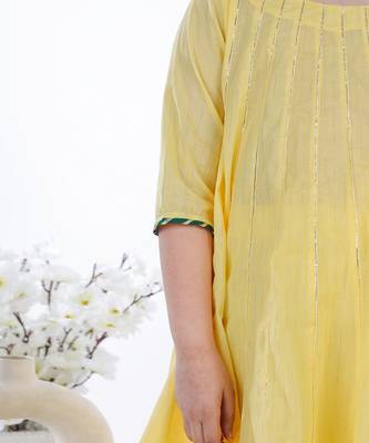 Yellow shiddat sharara set 5