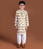 Multi gulbhag kurta set