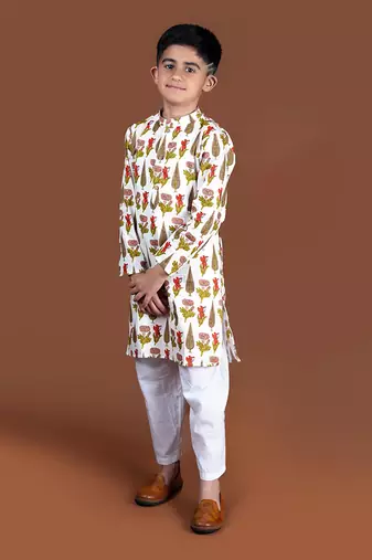 Multi gulbhag kurta set