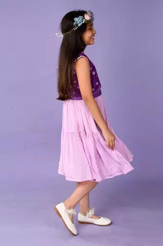Lavender jacket set