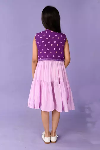 Lavender jacket set
