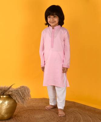 Pink kurta set 1