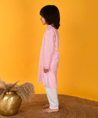 Pink kurta set 2