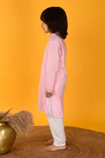 Pink kurta set