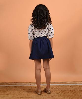 White flamingo skirt set 4