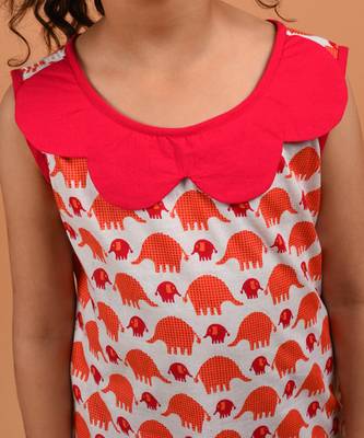 Pink pleated dress 5