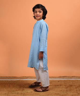 Sky blue kantha set 3