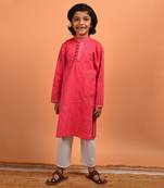 Rose pink kurta set
