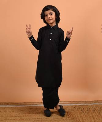 Black pathani set 1