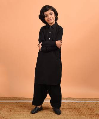 Black pathani set 3