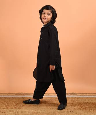 Black pathani set 4