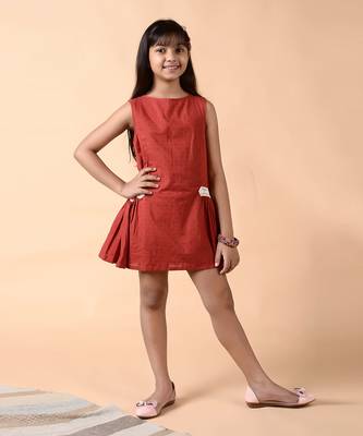 Maroon jesper short dress 2
