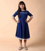 Royal blue sapphire dress