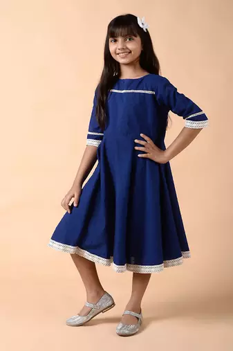 Royal blue sapphire dress