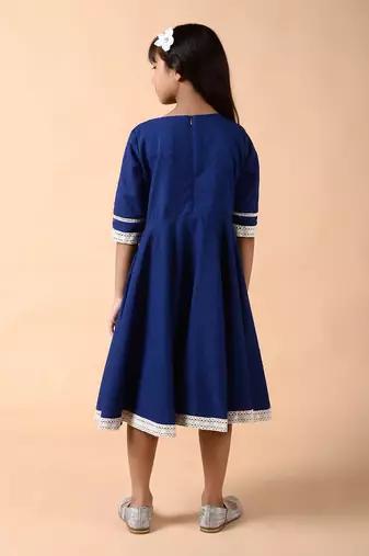 Royal blue sapphire dress