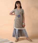 Fawn onyx palazzo set