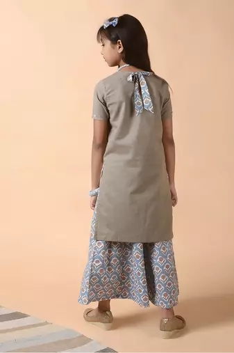 Fawn onyx palazzo set