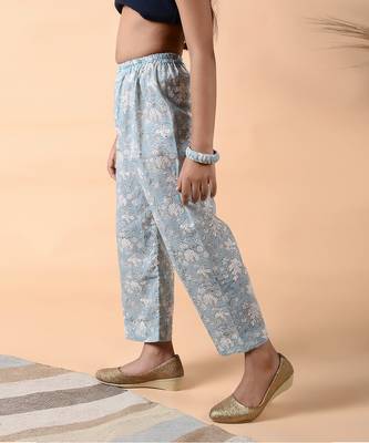 Stone blue poppy suit set 4