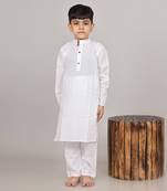 White kurta set